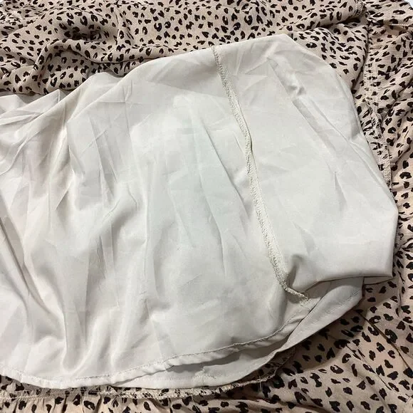 Cupshe Summer Dress Strappy Back Flowy Animal Print Maxi Lined NWT M - Picture 6 of 13